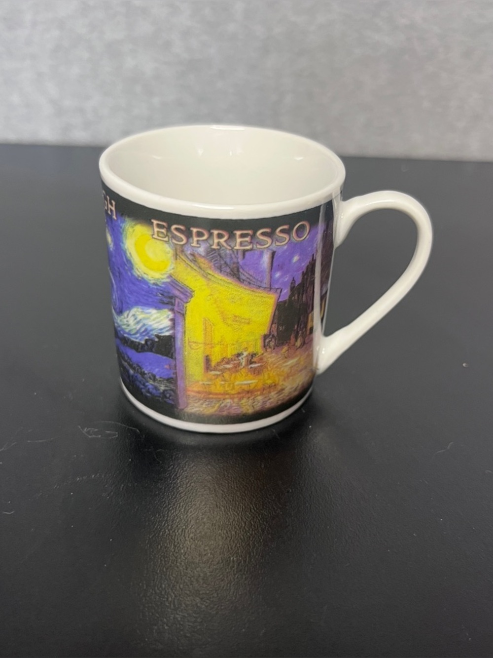 Gogh Gear Espresso Cup Demitasse  Van Gogh Vodka Mini Coffee 3 0z